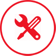 trade service bodies red logo