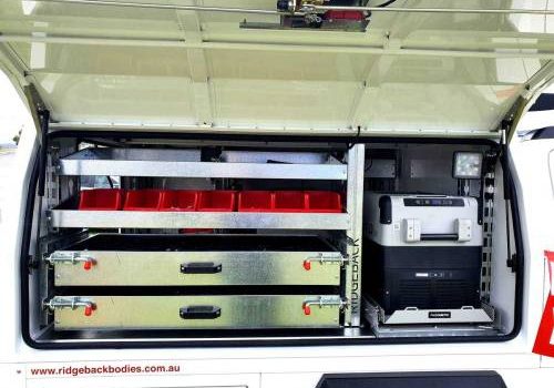 accessories for ridgeback service vehicles